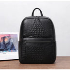 Premium Genuine Leather Men's Travel Backpack