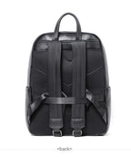 Premium Genuine Leather Men's Travel Backpack