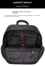 Premium Genuine Leather Men's Travel Backpack