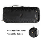 Women's Quilted Travel Bag & Toiletry Set