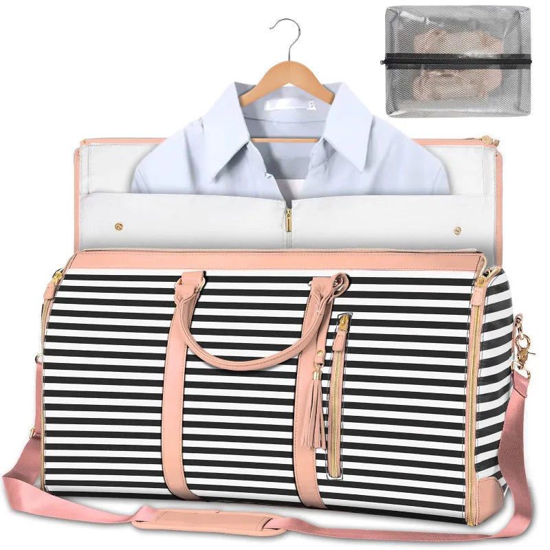 2 in 1 Convertible Garment Duffel Bag