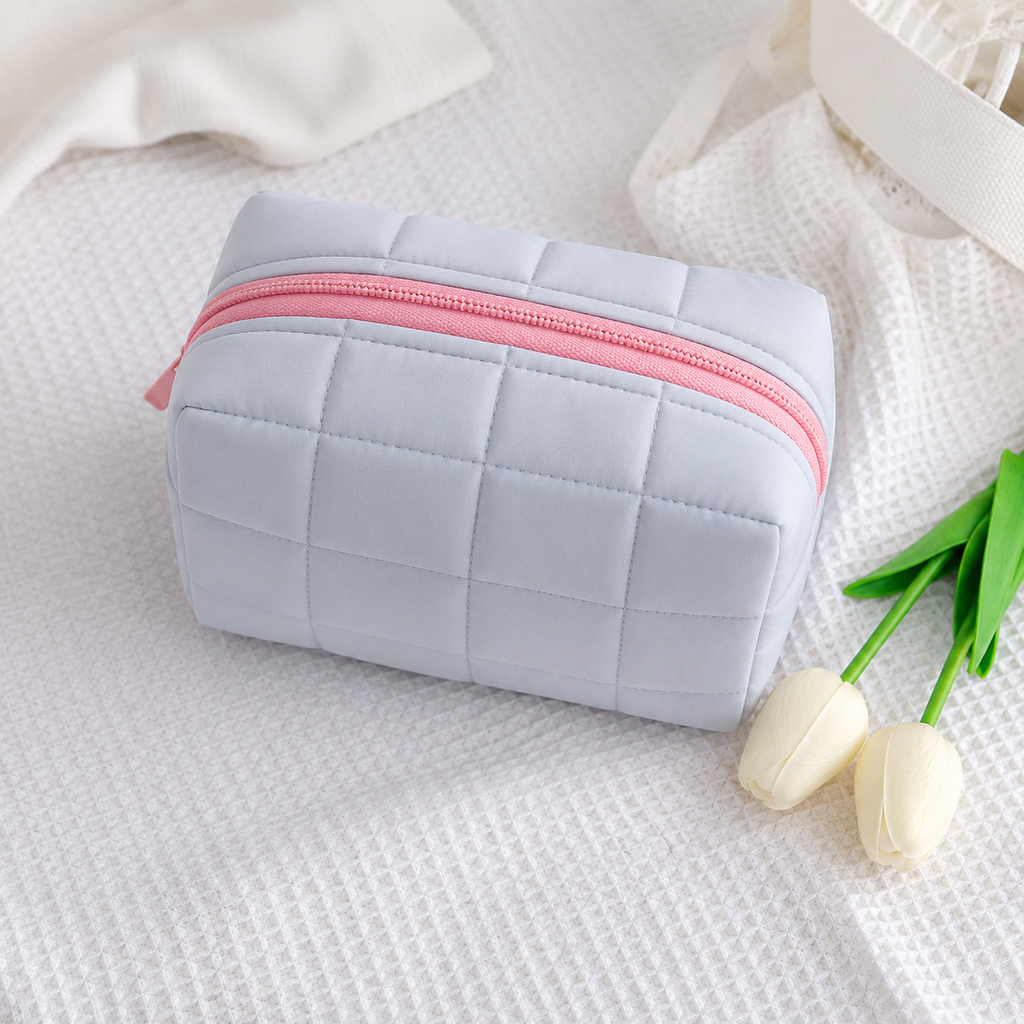 Plush Travel Makeup Pouch