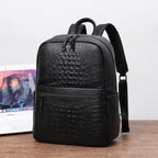 Premium Genuine Leather Men's Travel Backpack