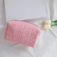 Plush Travel Makeup Pouch