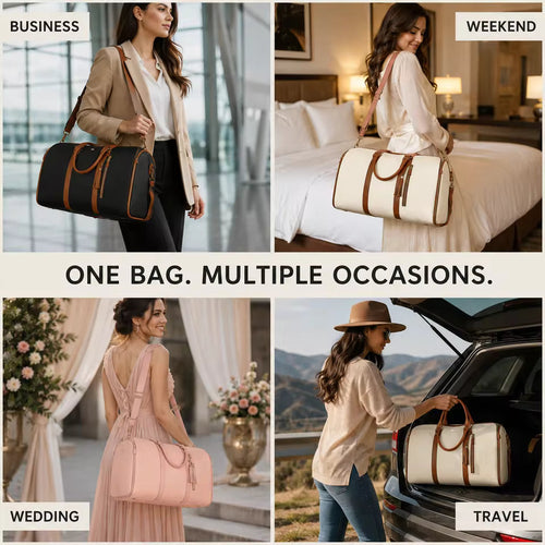 2 in 1 Convertible Garment Duffel Bag