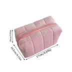 Plush Travel Makeup Pouch