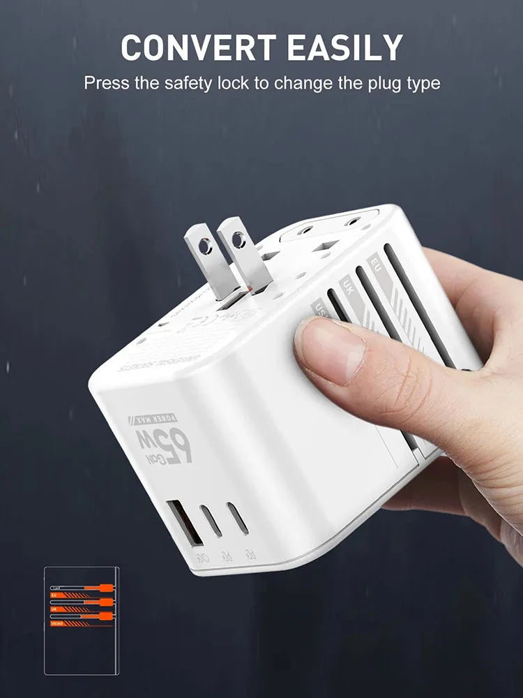 Voltix 65W GaN Travel Fast Charger