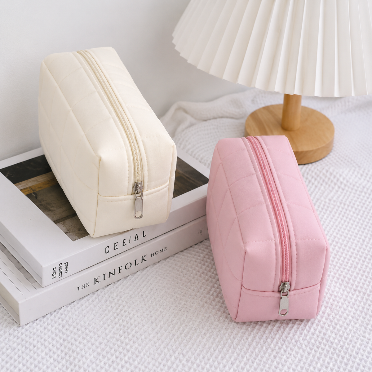 Plush Travel Makeup Pouch