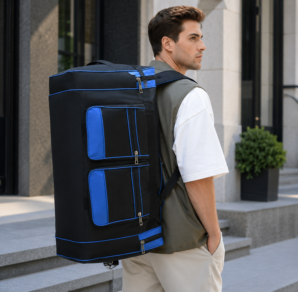 Nylon Wet & Dry Travel Duffel Bag