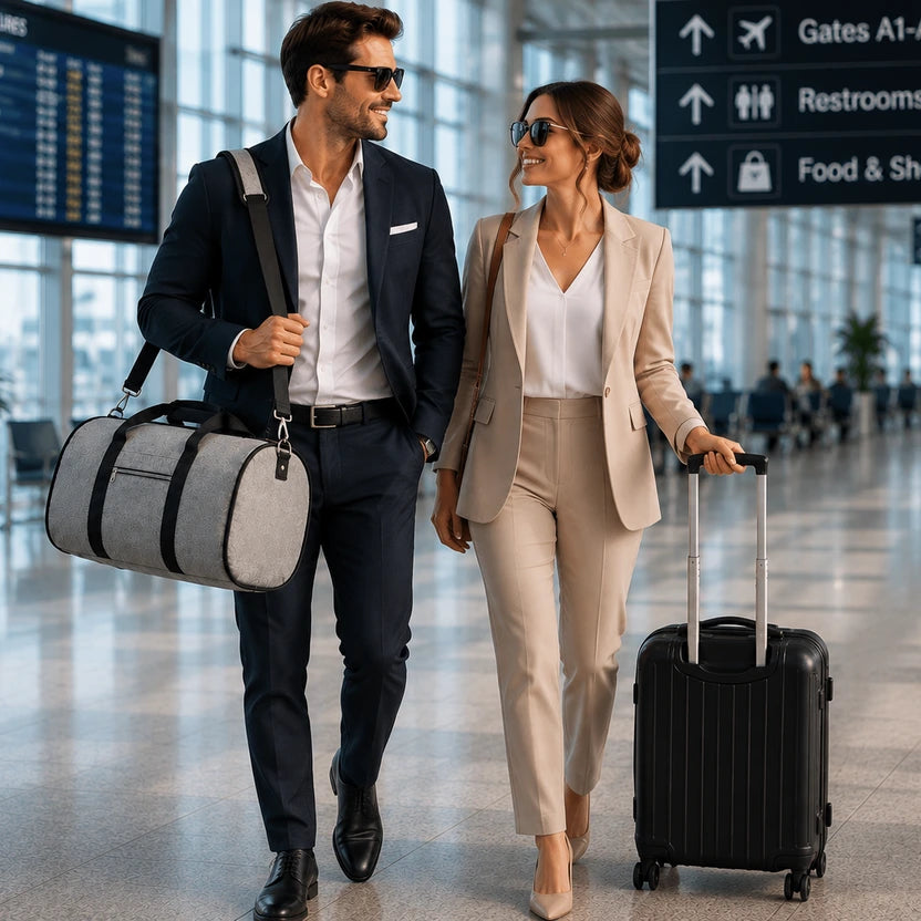 2-in-1 Garment Travel Duffle Bag
