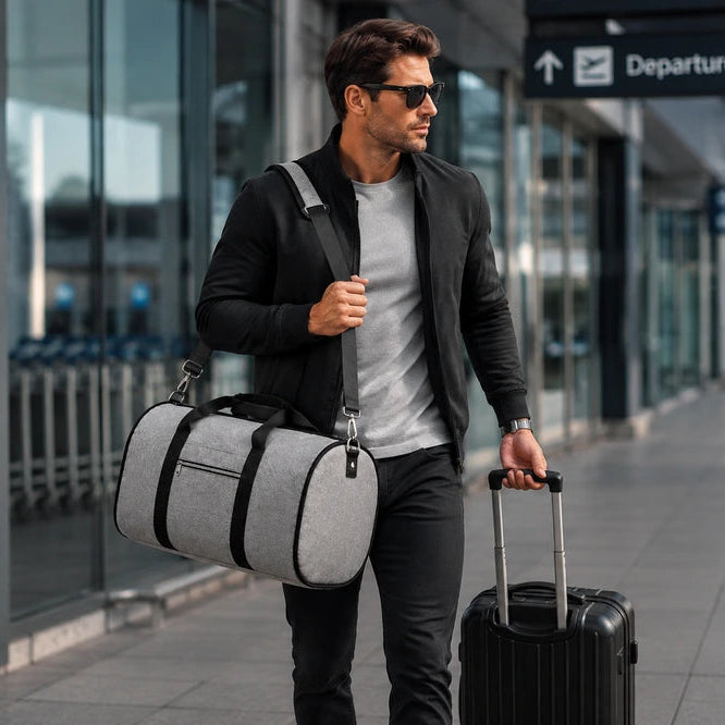 2-in-1 Garment Travel Duffle Bag