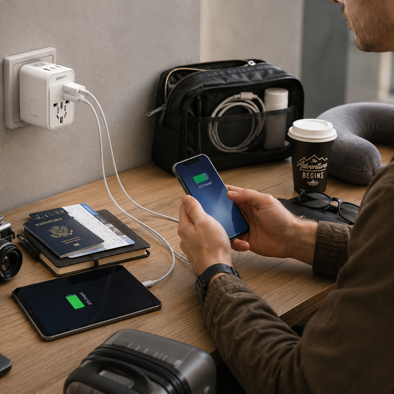 Voltix 65W GaN Travel Fast Charger