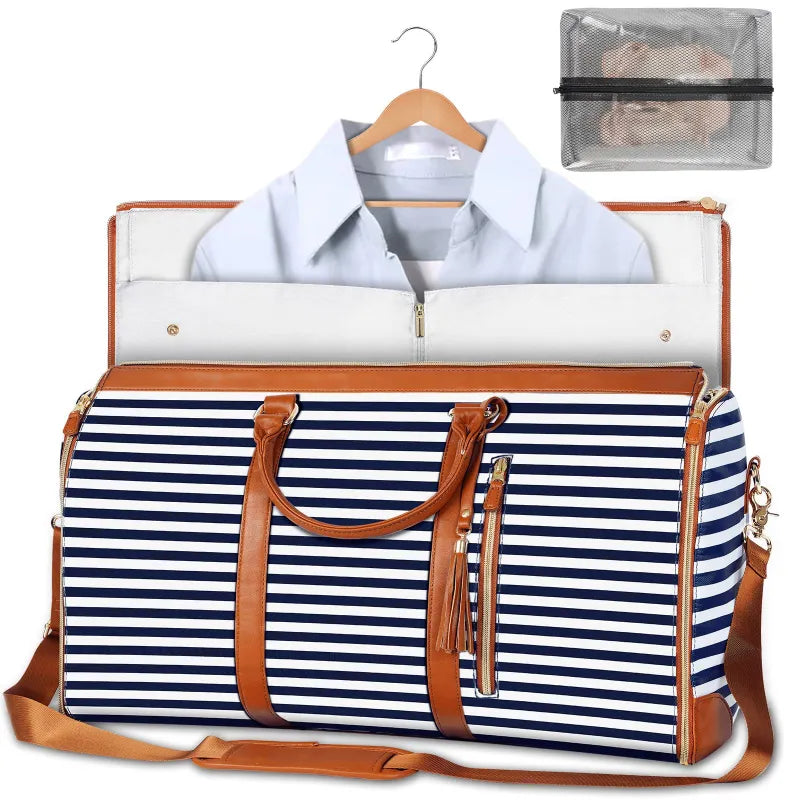 2 in 1 Convertible Garment Duffel Bag